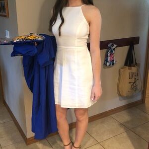 Hollister White Mini Dress